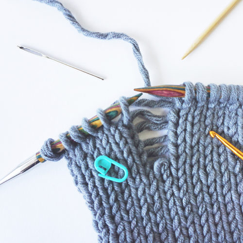 strickfehler beheben fixing knitting mistakes