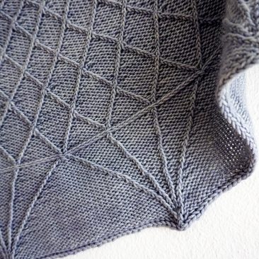 Palazzetto shawl twist collective donnarossa knitwear designs