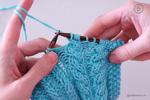 How To Knit Cables Without A Cable Needle Donnarossa 9048