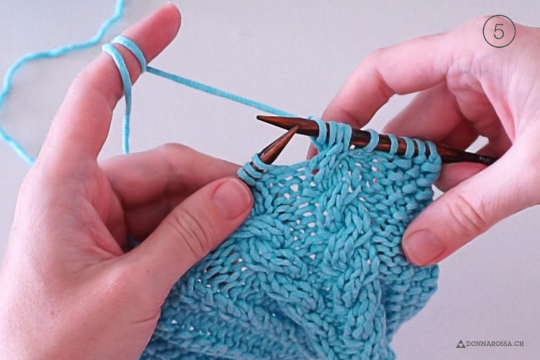 How To Knit Cables Without A Cable Needle Donnarossa 9632