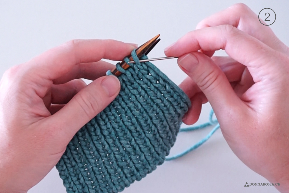 Tutorial tubular bind off italienisches abketten knit stricken schritt step 