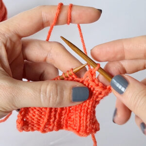 Chain bind-off – the easy way to bind off stitches