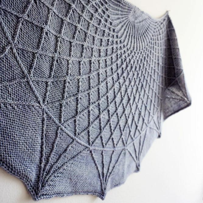 Palazzetto shawl twist collective donnarossa knitwear designs